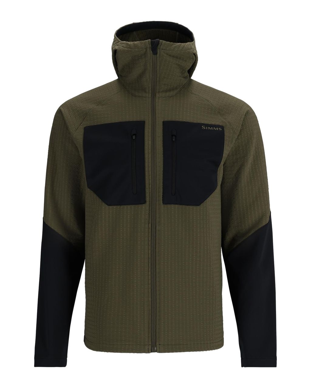 Simms Mikina Confluence Hoody Loden Velikost: XL (US) XXL (EU)