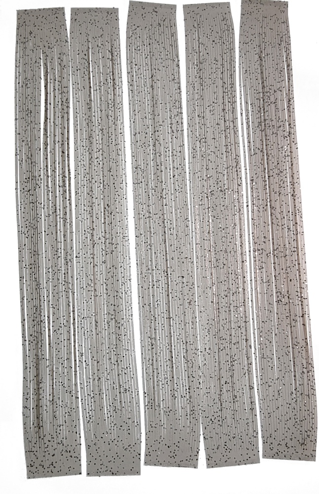 Semperfli Silikonové Nožičky SiliLegs Gray & Silver Flake