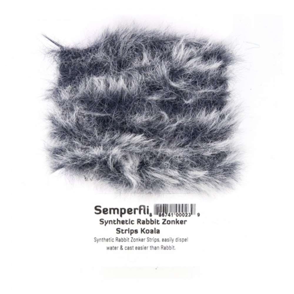 Semperfli Sytetické Proužky Králičí Kůže Synthetic Rabbit Zonker Strips Koala