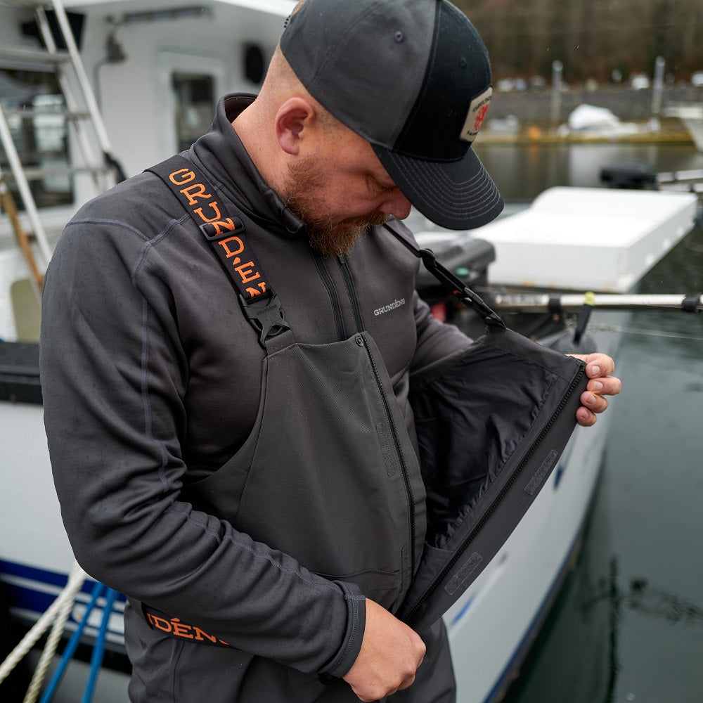 Grundéns Kalhoty Downrigger Gore-Tex® Bib Anchor Velikost: M (obrázek 4)