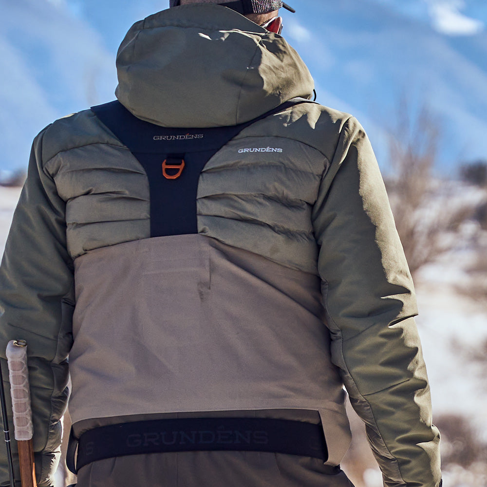 Grundéns Brodící Kalhoty Men's Boundary Stockingfoot Wader Stone Otter Velikost: S 40-42 (obrázek 6)