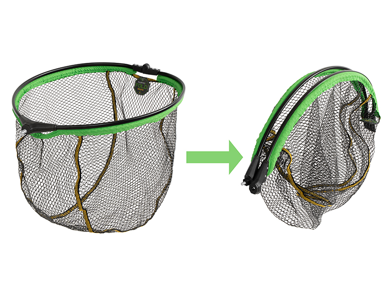 Delphin Podběráková Hlava Plovoucí Reaxe FloateR FoldRound Rozměr: 80x70cm - Obrázek 5