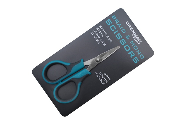 Drennan Nůžky Braid & Mono Scissors Aqua (obrázek 3)