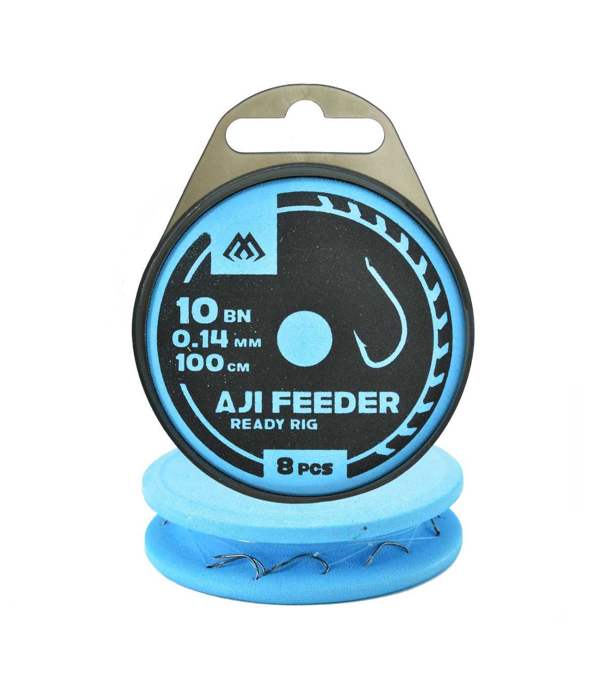 Mikado Hotový Návazec Ready Rigs Aji Feeder 1m 8ks Velikost háčku: #6, Průměr: 0,18mm