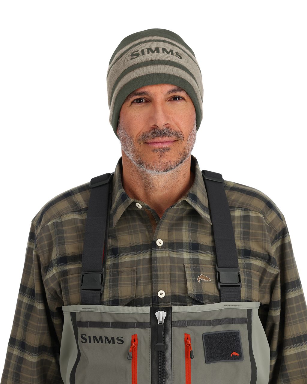 Simms Čepice Hayward Wool Beanie Dark Olive (obrázek 5)