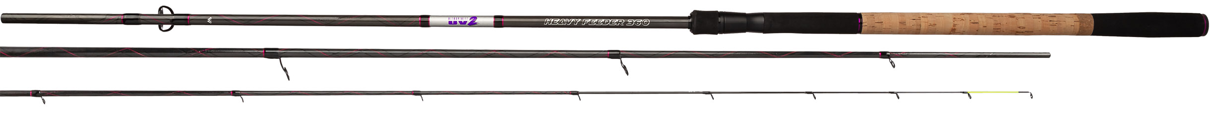 Mikado Prut UV II Heavy Feeder 3,9m 120g 3+3-díl