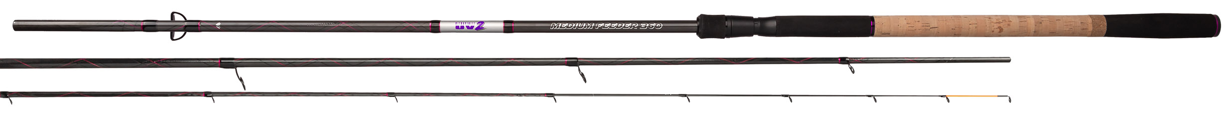 Mikado Prut UV II Medium Feeder 3,45m 90g 3+5-díl