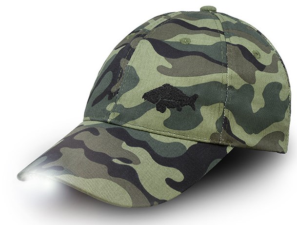 Delphin Kšiltovka LED OutLine Camo