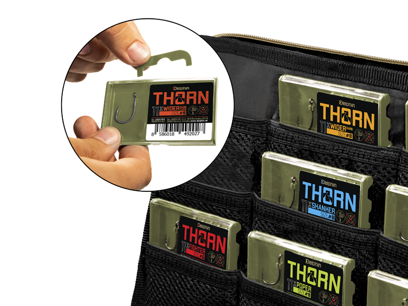 Delphin Háčky THORN Fighter 11ks Velikost háčku: #4 - Obrázek 6