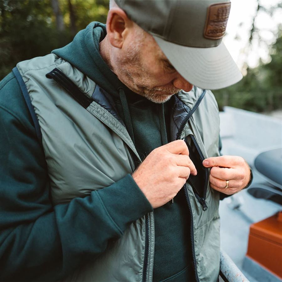 Grundéns Vesta Forecast Insulated Vest Olivine Velikost: L (obrázek 7)