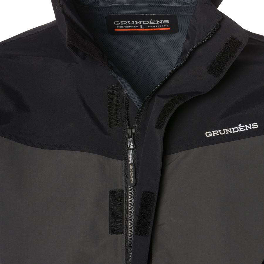 Grundéns Bunda Full Share Jacket Black Grey Velikost: XXL - Obrázek 4