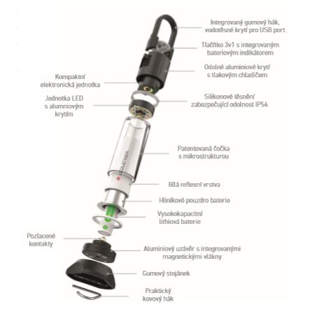 Ledlenser Lampa ML6 Warm Light (obrázek 4)
