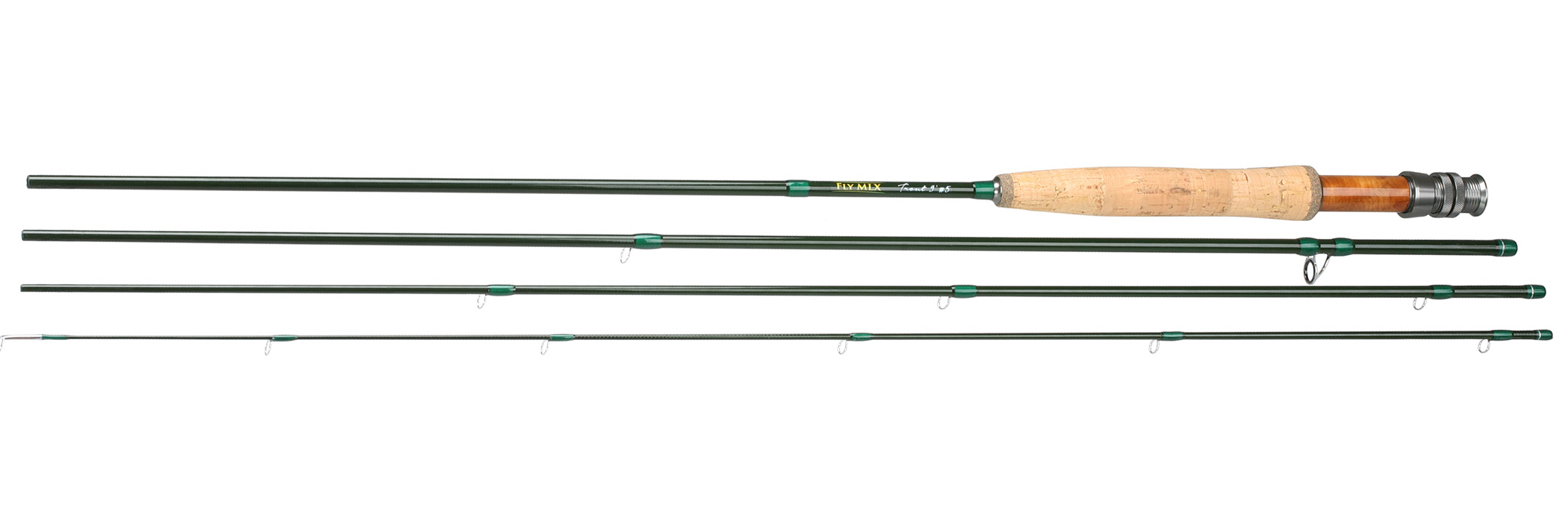 Mikado Prut Fly MLX Trout 9ft 2,7m #5 4-díl