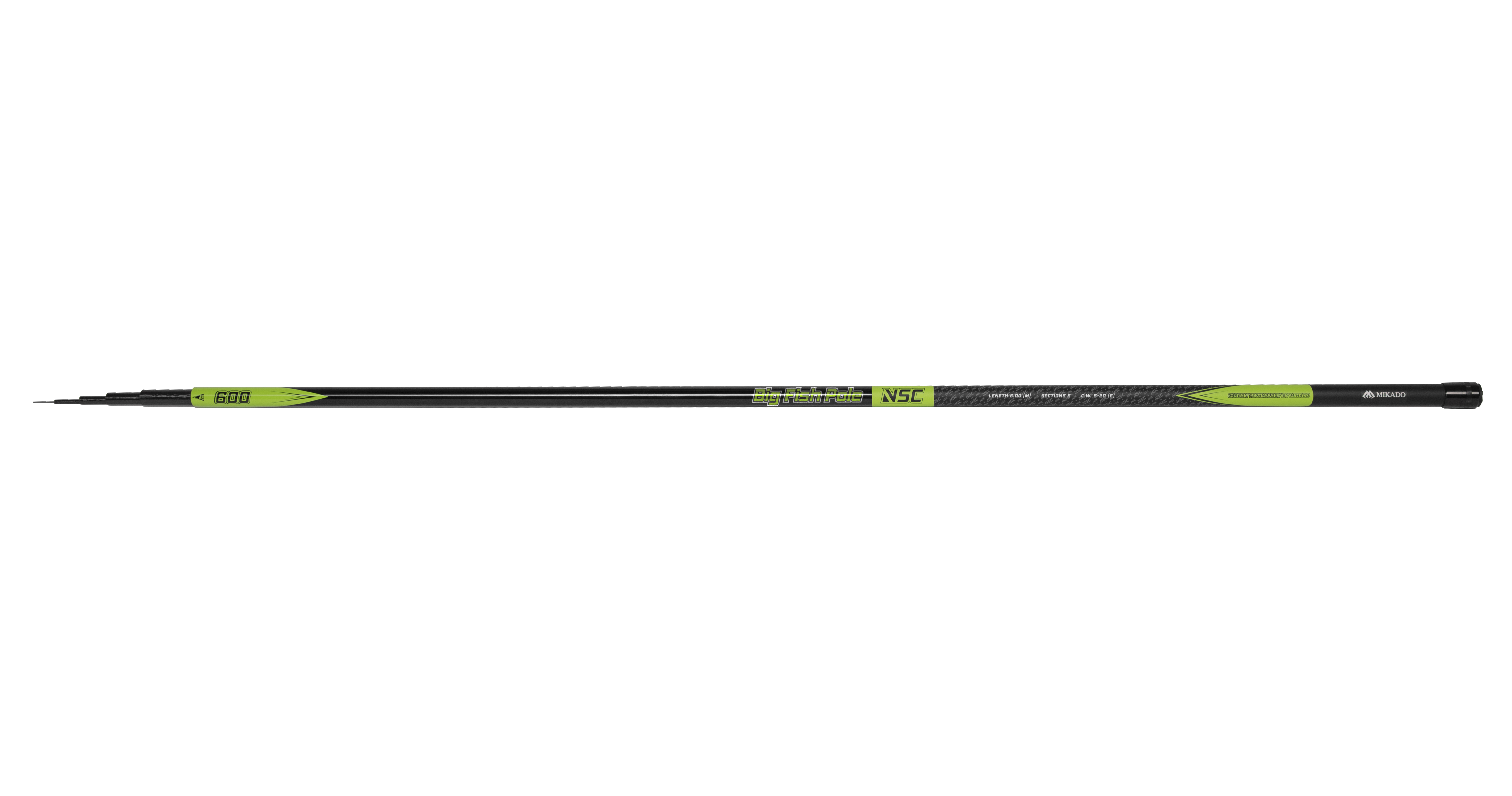 Mikado Bič NSC Pole 6m 5-20g 6-díl