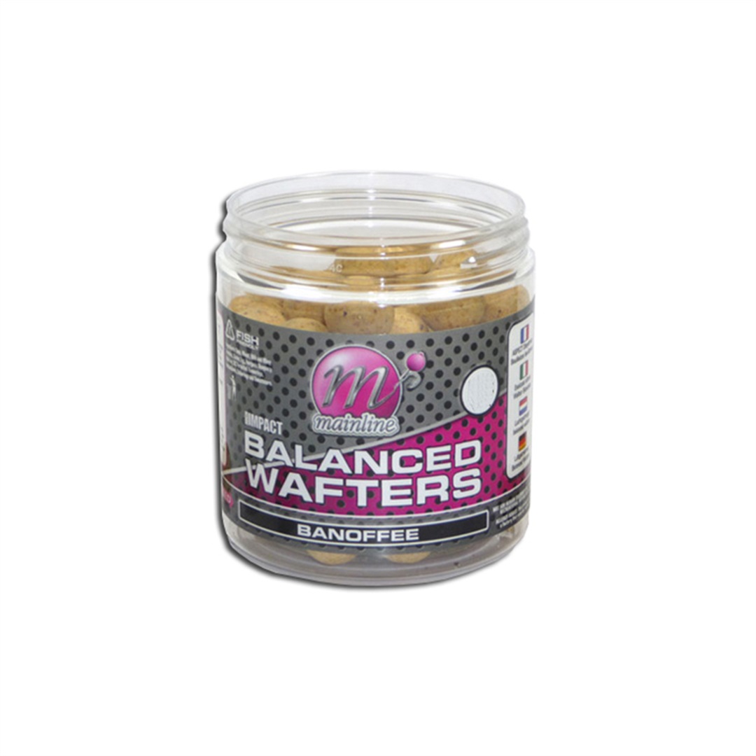 Mainline Vyvážené Boilies Balanced Wafters 18 mm Průměr: 18mm, Příchuť: Essential