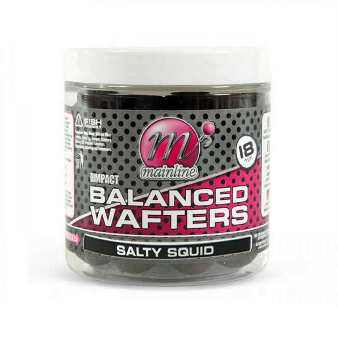 Mainline Vyvážené Boilies Balanced Wafters 18 mm Průměr: 18mm, Příchuť: Essential (obrázek 3)