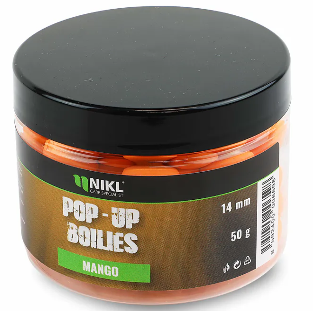 Nikl Plovoucí Boilies Mango Hmotnost: 50g, Průměr: 16mm