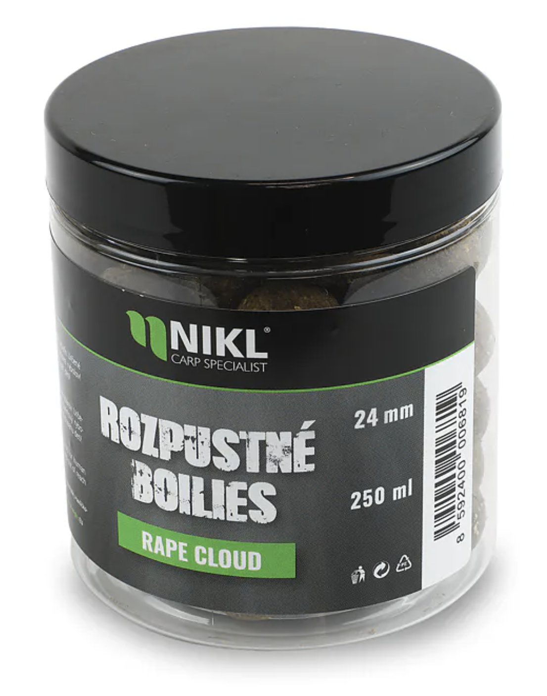 Nikl Rozpustné Boilies Rape Cloud 250g Průměr: 14mm