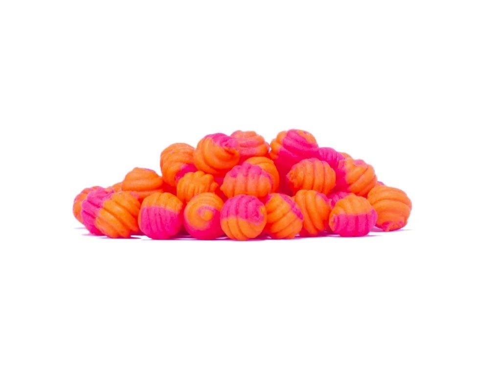 Sportcarp Neutrálně Vyvážené Nástrahy Worms Duo Orange Chocolate Hmotnost: 25g, Průměr: 11mm