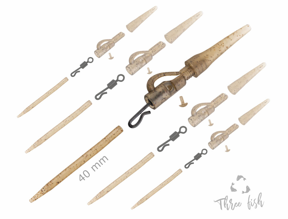 Zfish Závěsky Lead Clip 3in1 Complete Set 5ks