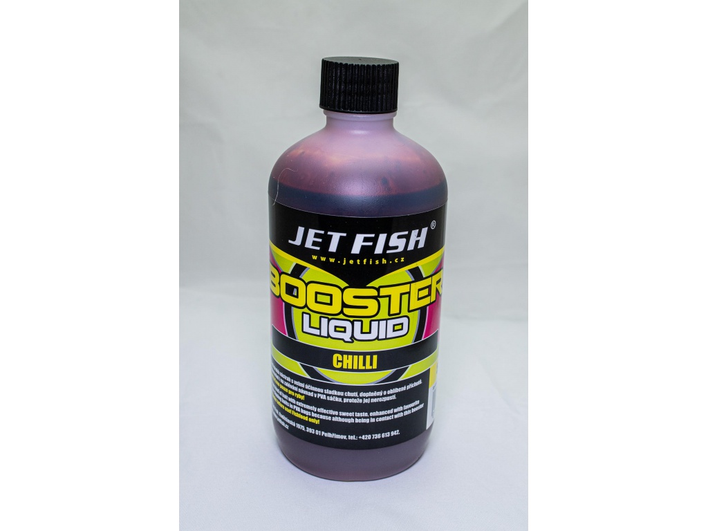 Jet Fish Booster Liquid 500ml Příchuť: Scopex Vanila, Objem: 500ml