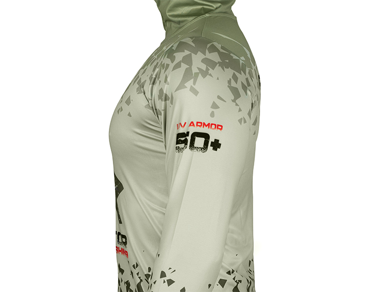 Delphin Tričko S Kapucí UV Armor 50+ Predator Velikost: M - Obrázek 5