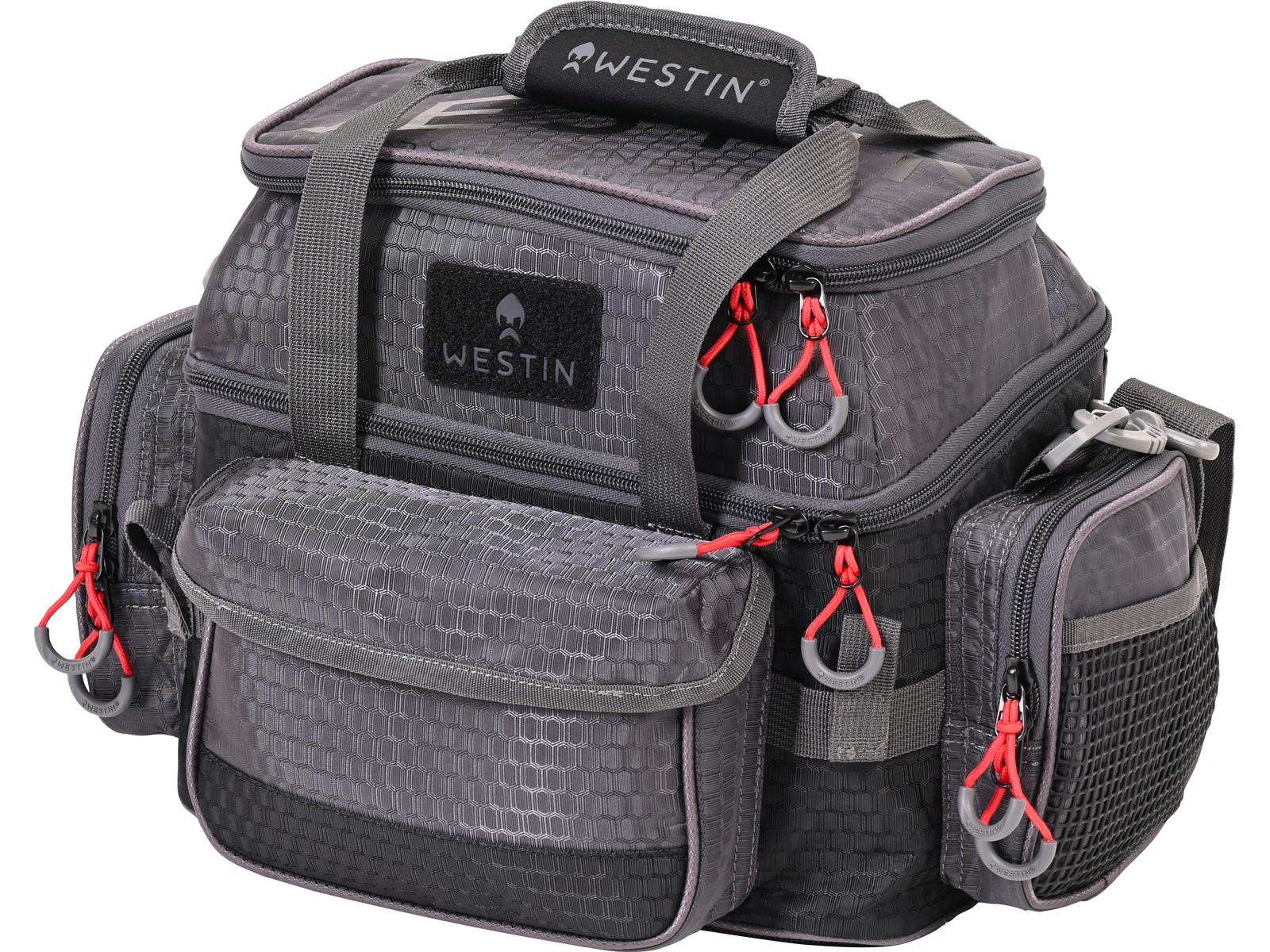 Westin Taška W4 Lure Bag Plus 4 Boxes S Titanium Black