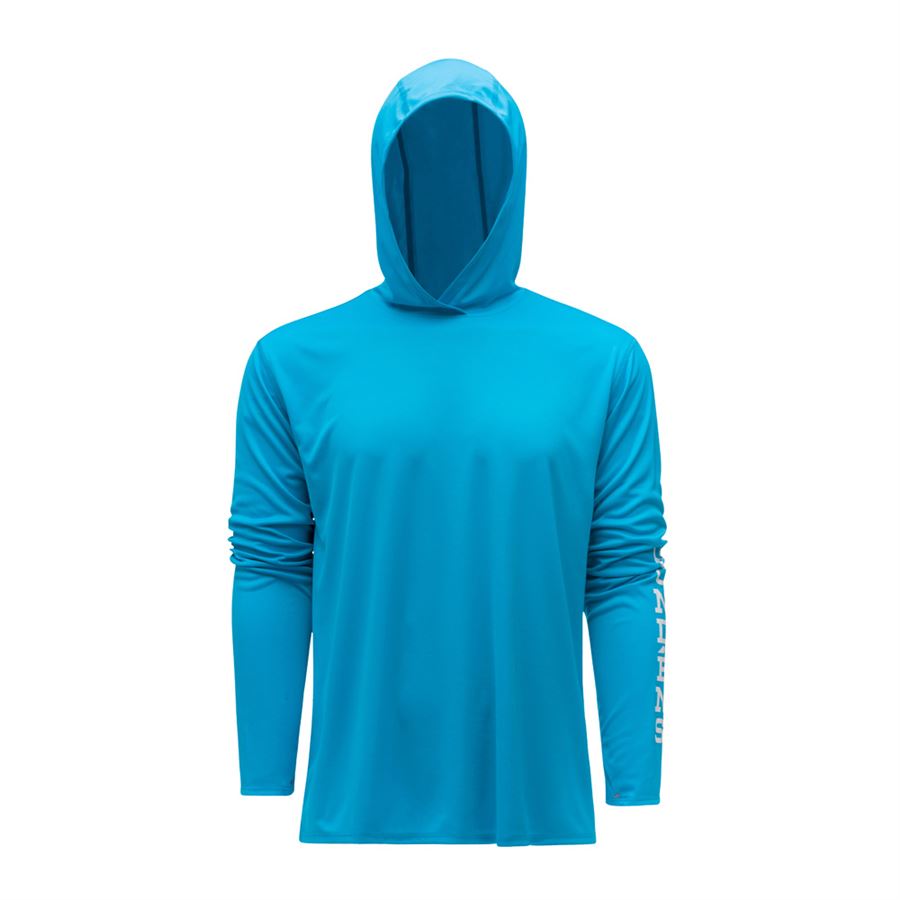 Grundéns MikinaTough Sun Hoodie Azure Velikost: XXL