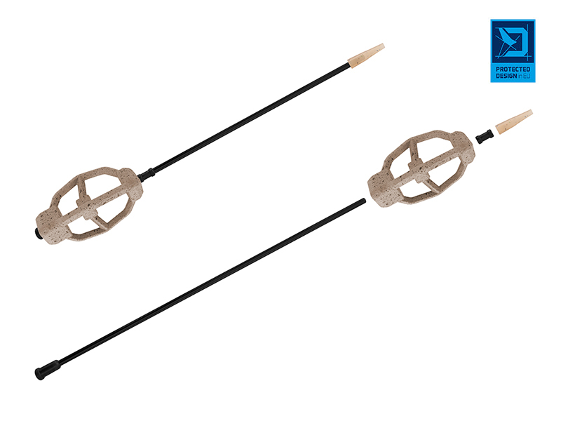 Delphin Olověné Krmítko S Trubičkou CyberTRIPLE Hmotnost: 40g - Obrázek 2