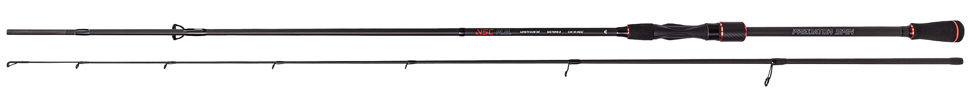 Mikado Prut NSC N.G. Predator Spin 2,28m 10-35g 2-díl