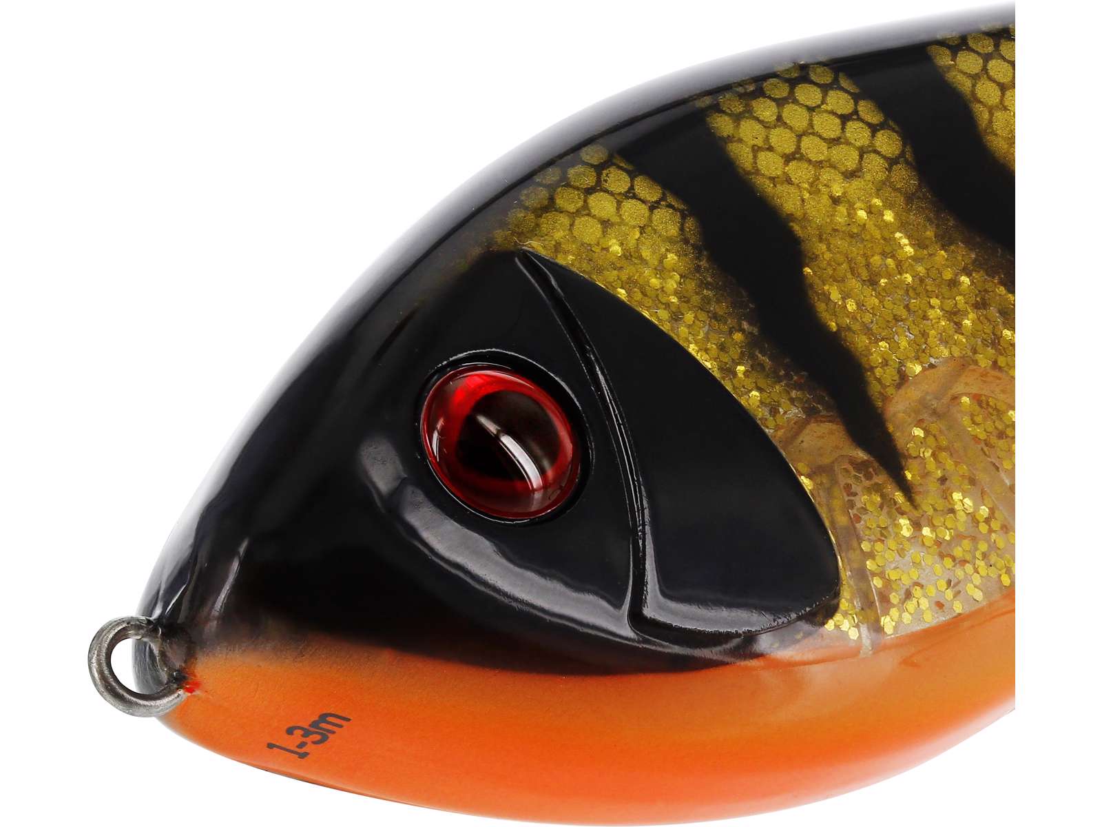 Westin Wobler Swim Glidebait Suspending 3D Amber Perch Délka: 13,5cm, Hmotnost: 77g, Maximální ponor: 1m (obrázek 6)