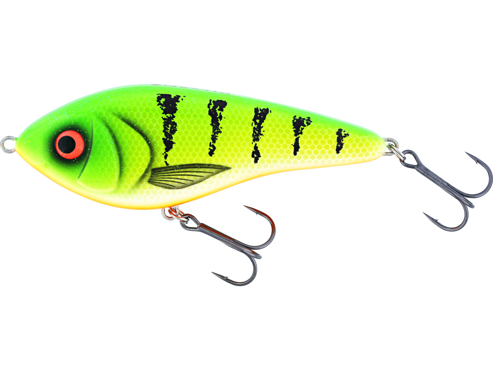 Westin Wobler Swim Glidebait Suspending Chartreuse Flow Délka: 13,5cm, Hmotnost: 77g, Maximální ponor: 1m