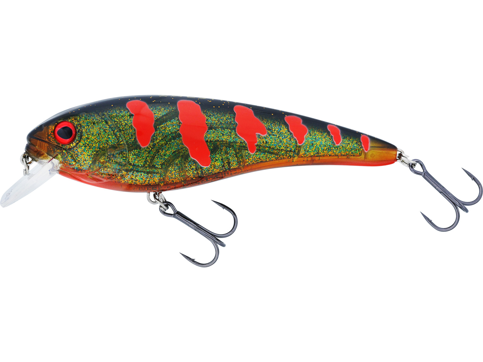 Westin Wobler Rawbite Crankbait Floating 3D Motoroil Blood Délka: 11cm, Hmotnost: 26g, Maximální ponor: 2,5m