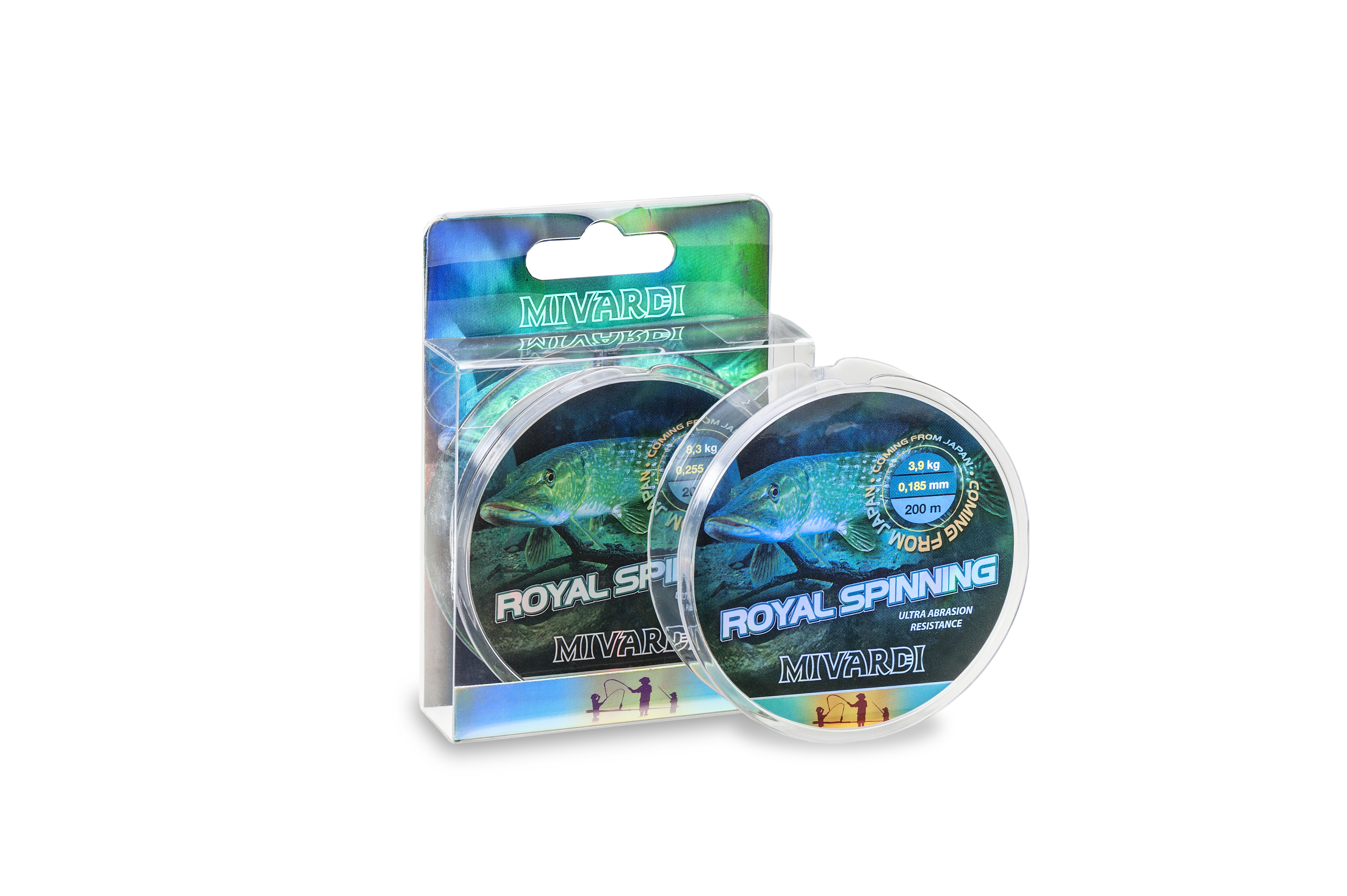 Mivardi Vlasec Royal Spinn Grey 200m Délka: 200m, Nosnost: 8,3kg, Průměr: 0,255mm
