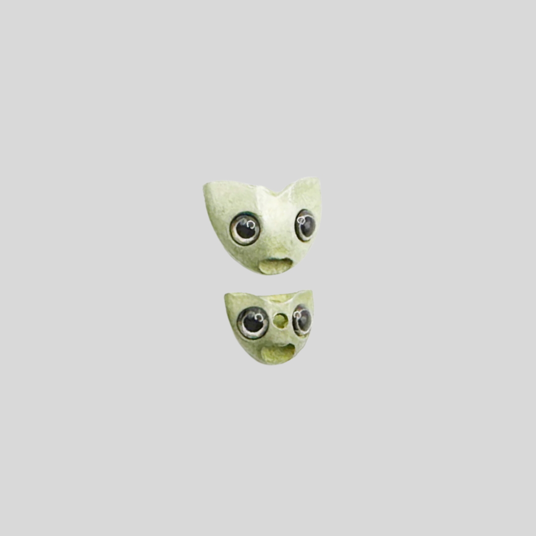 Flymen Fishing Hlava Fish-Skull® Bandito Sculpin Head Olive Hmotnost: 1,30g, Počet kusů: 8ks, Velikost: Small