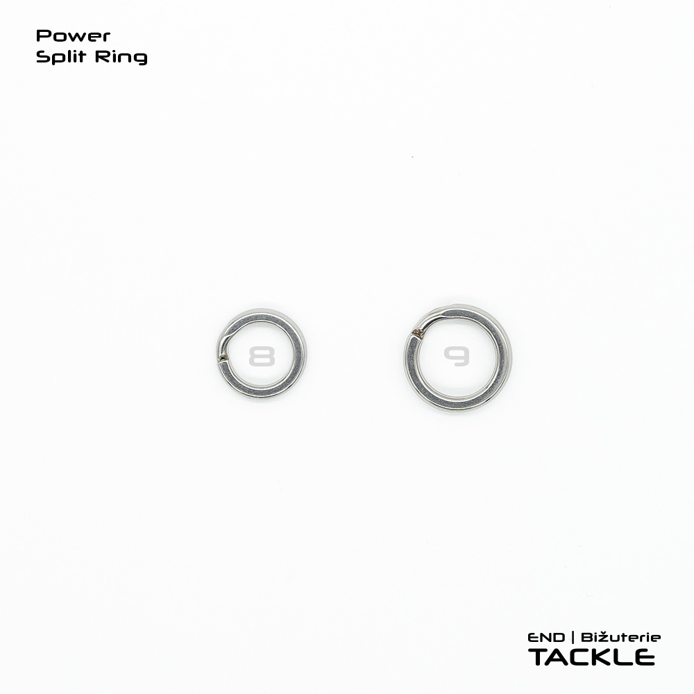 Vagner Fishing Kroužky 8ks Nosnost: 90kg, Počet kusů: 8ks, Velikost: #9 - Obrázek 4