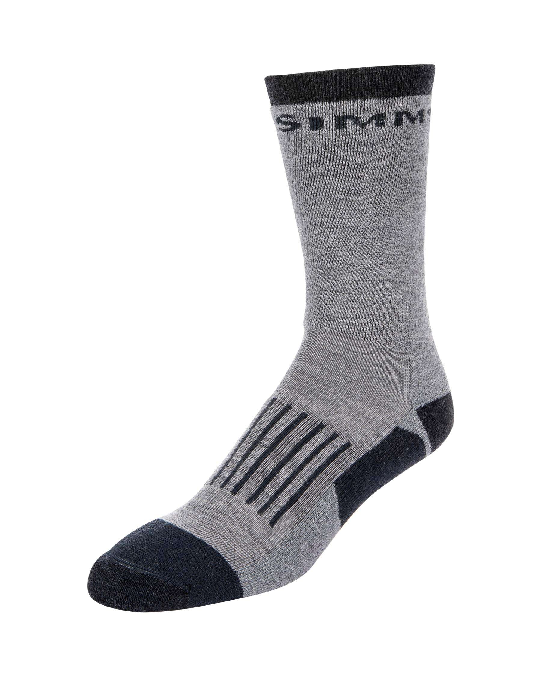 Simms Ponožky Merino Midweight Hiker Sock Steel Grey Velikost: XL