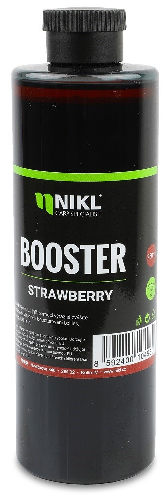 Nikl Booster 250 ml Strawberry (Jahoda)