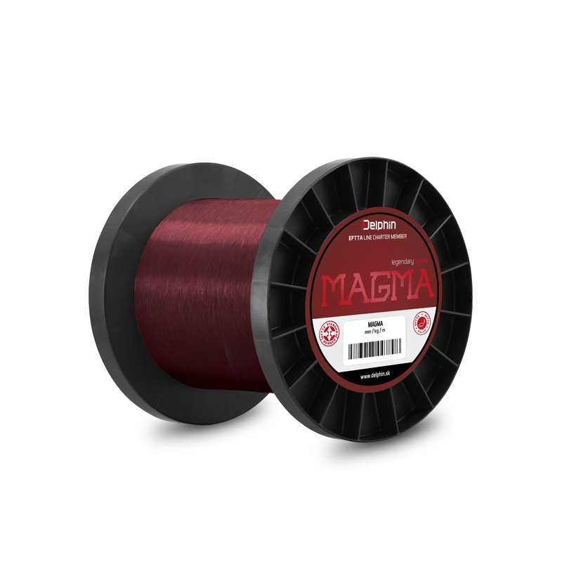 Delphin Vlasec Monofil Magma Bordový 1m Nosnost: 2,5kg, Průměr: 0,165mm
