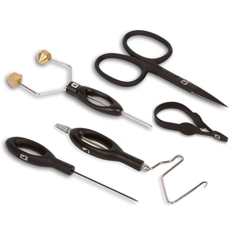 Loon Vázací Sada Core Fly Tying Tool Kit Black