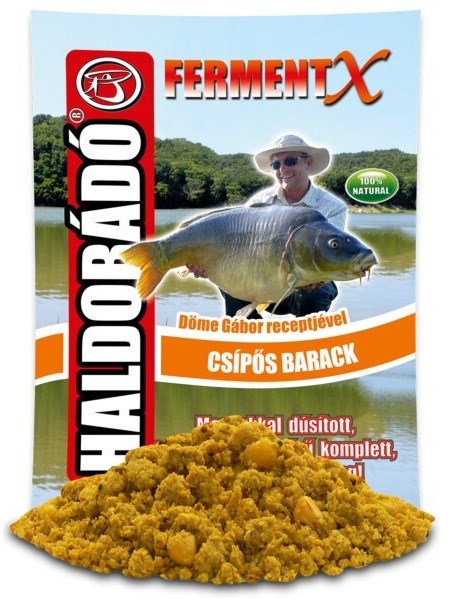 Haldorádó Krmítková Směs FermentX/Syrovátka 900g Příchuť: Broskev