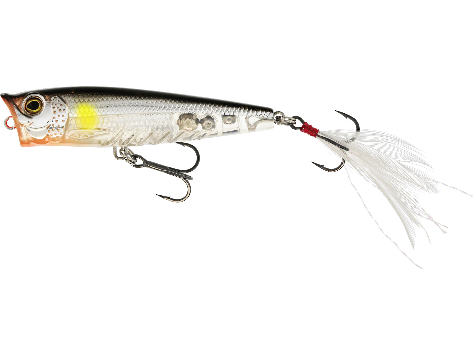 Westin Wobler Spot-On Popper W Ayu Délka: 6,5cm, Hmotnost: 7g, Maximální ponor: 0m