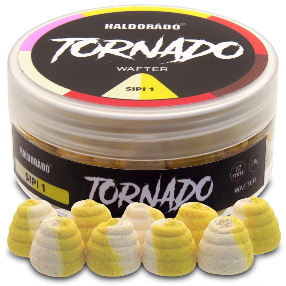 Haldorádó Wafters Tornado 12mm 30g Hmotnost: 30g, Průměr: 12mm, Příchuť: Sipi1 Citron Máta