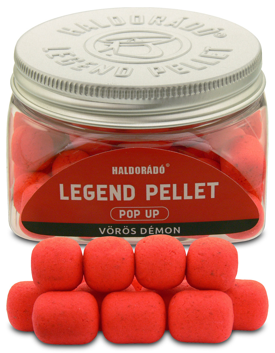 Haldorádó Pelety Legend Pellet Pop-Up 12+16mm 50g Hmotnost: 50g, Průměr: 12+16mm, Příchuť: Červený Démon