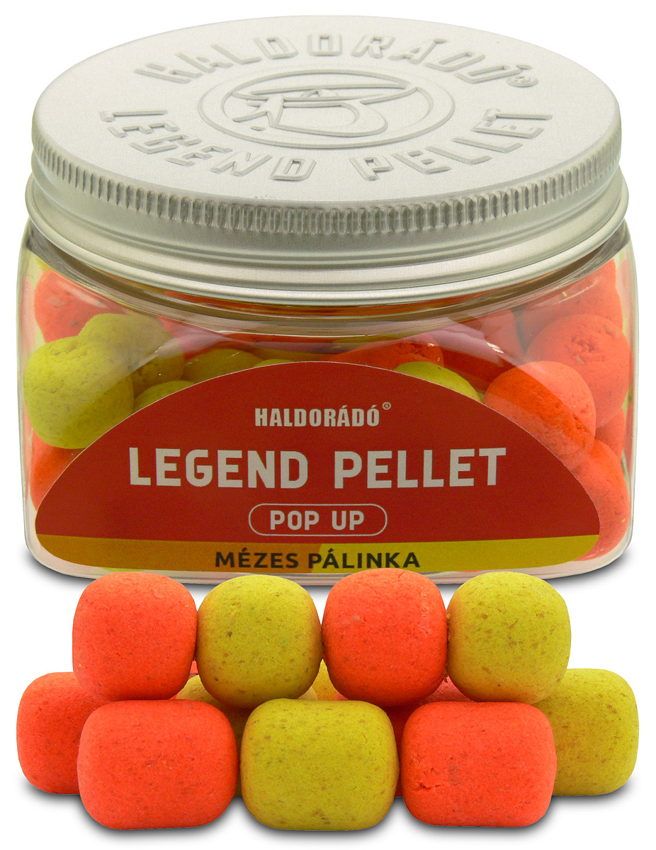 Haldorádó Pelety Legend Pellet Pop-Up 12+16mm 50g Hmotnost: 50g, Průměr: 12+16mm, Příchuť: Medová pálenka
