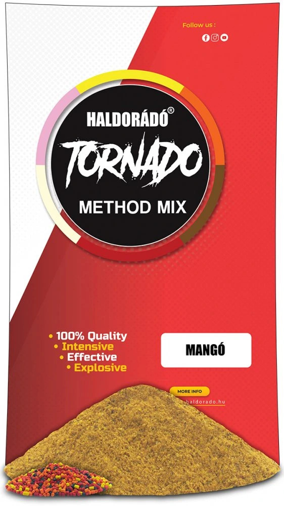 Haldorádó Method Mix Tornado 500g Příchuť: Sladká Jahoda - Obrázek 3