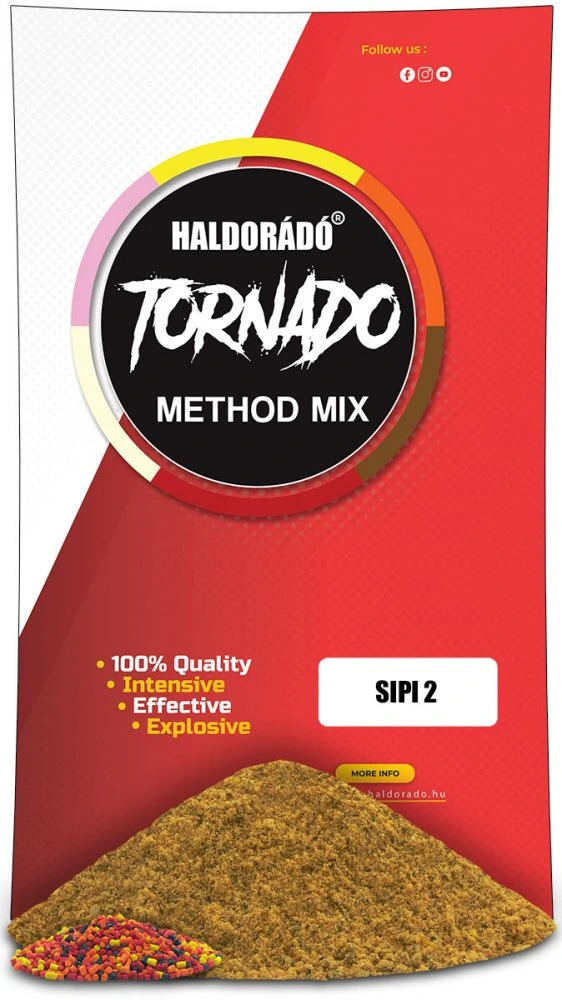 Haldorádó Method Mix Tornado 500g Příchuť: Sladká Jahoda - Obrázek 6