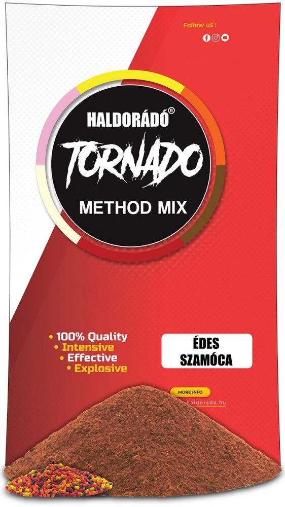 Haldorádó Method Mix Tornado 500g Příchuť: Sladká Jahoda