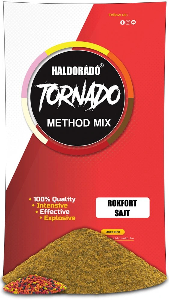Haldorádó Method Mix Tornado 500g Příchuť: Rokfort sýr