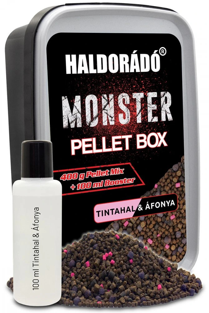 Haldorádó Pelety Monster Pellet Box 2mm 400g Hmotnost: 400g, Průměr: 2mm, Příchuť: Játra-Krev - Obrázek 5